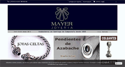 Desktop Screenshot of joyeriamayer.com