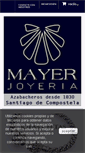Mobile Screenshot of joyeriamayer.com